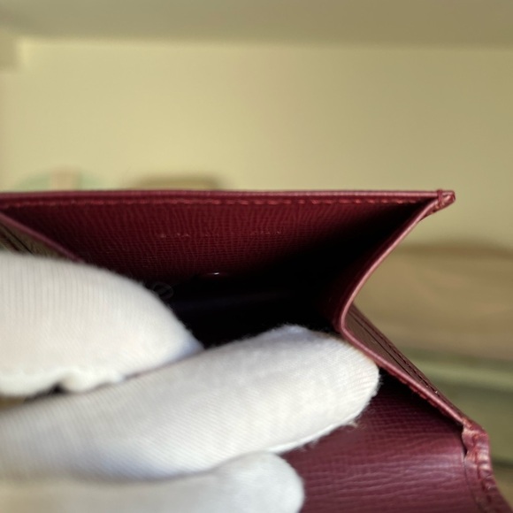 Cartier Bordeaux Coin Case Wallet BNWOT Vintage - Picture 11 of 14